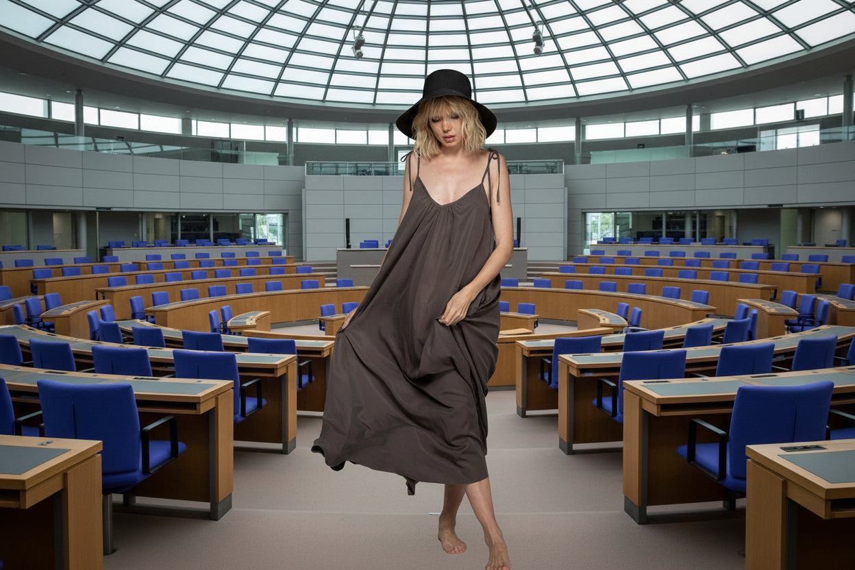 Adele Dress Schlamm One Size Ilaylit