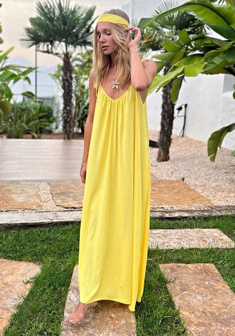 Claude Dress Lemon Ilaylit