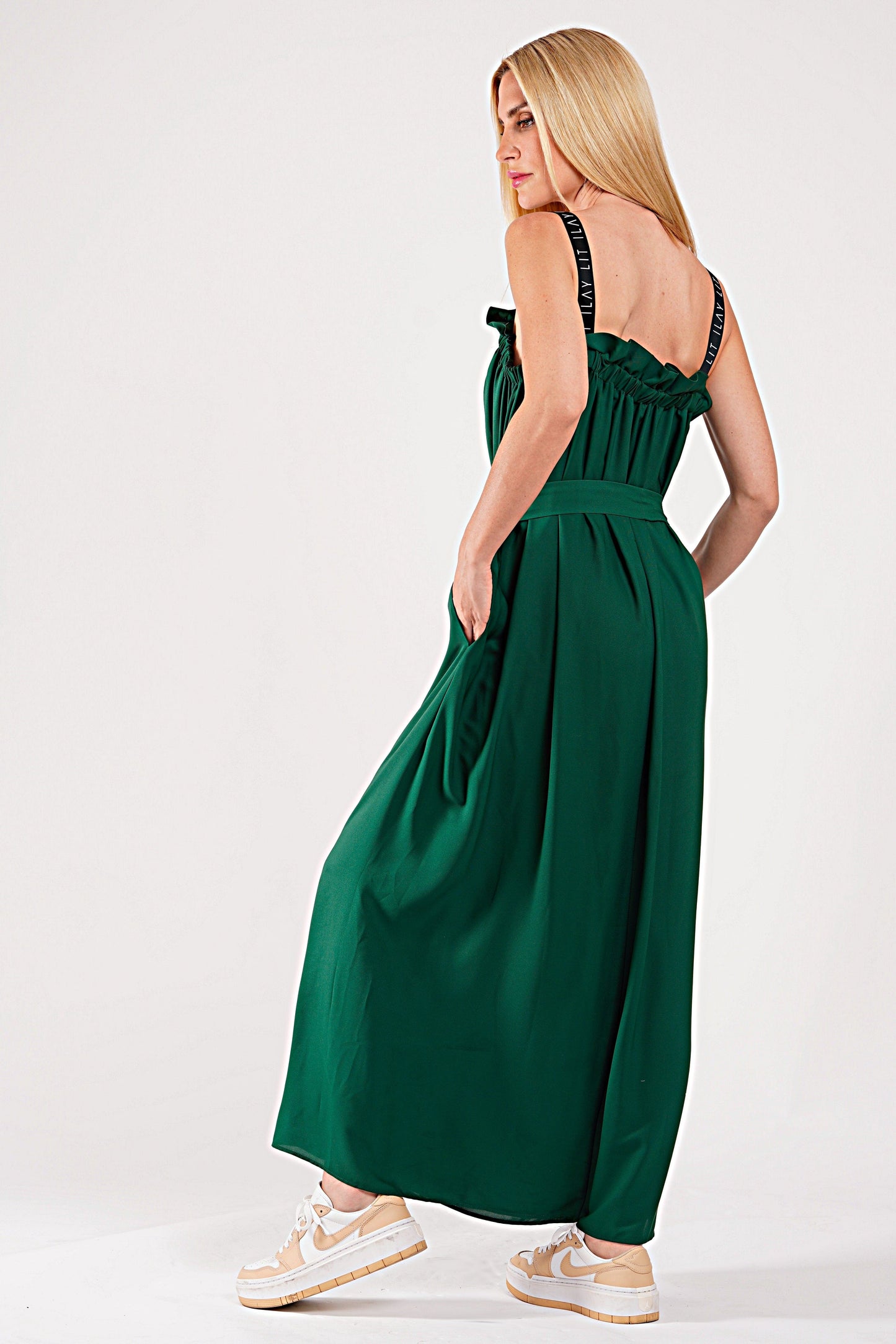 Crystal Dress Green Ilaylit