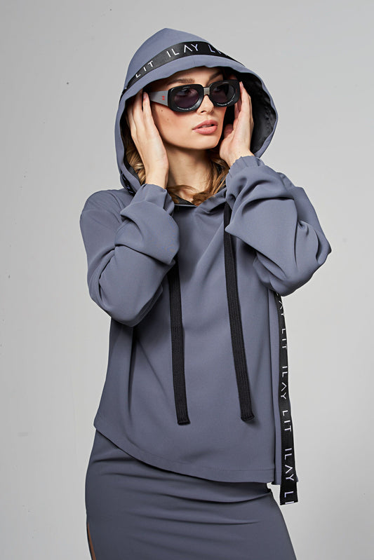 Dawn Hoodie Gray Ilaylit