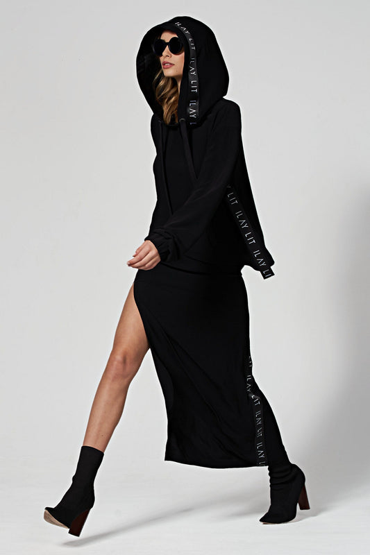 Dawn Skirt Black Ilaylit