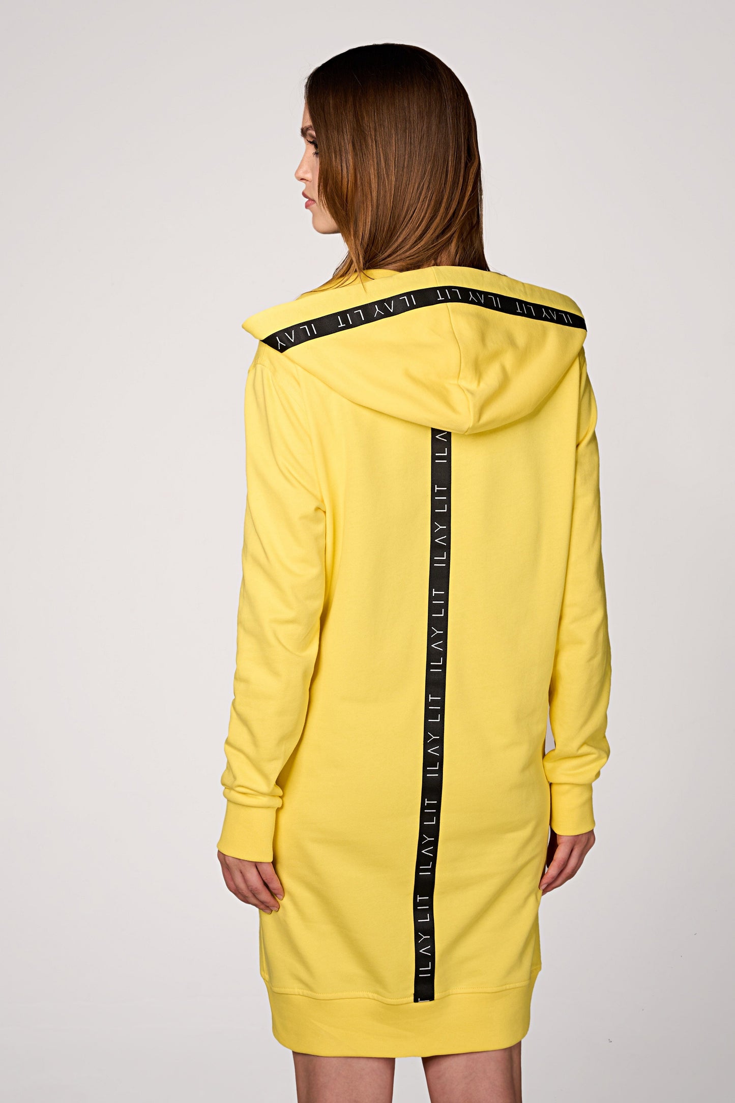 Hoodie Coat Midi Lemon Ilaylit