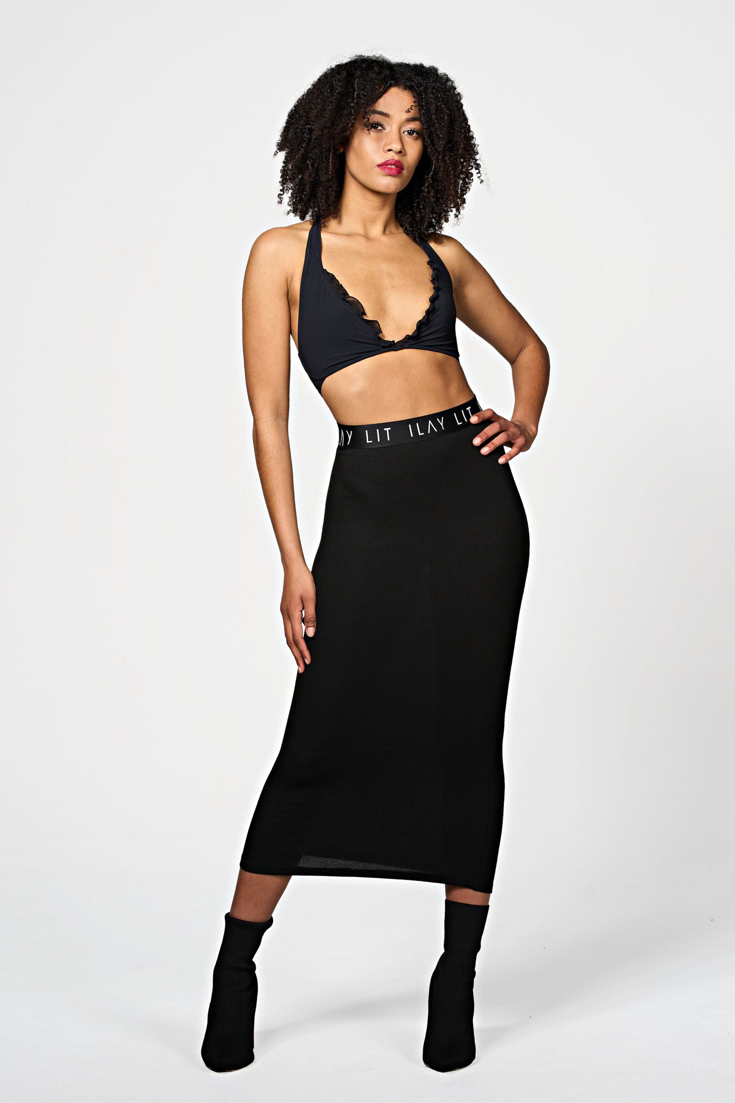 Skirt Bekki Black Ilaylit