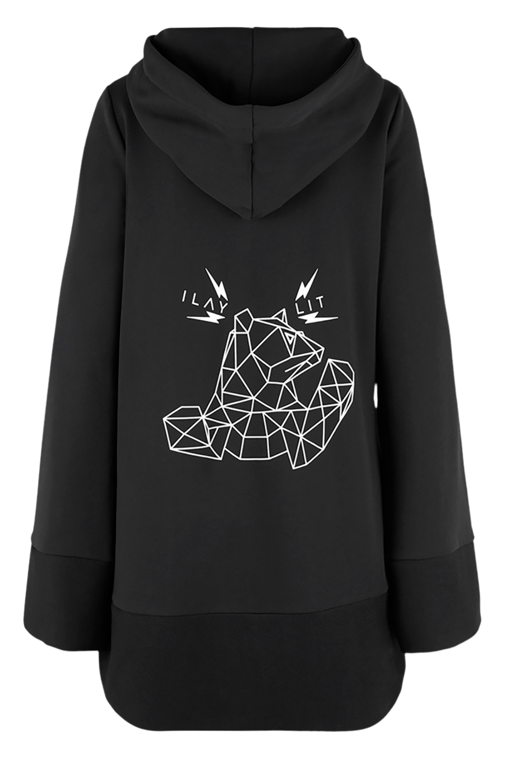 Amy Hoodie Dress W - Druck