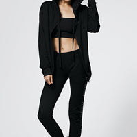 Ilay Lit Jacke Short mit Logo Bär
