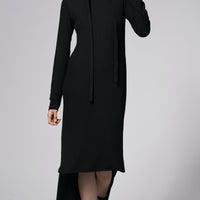 Billy Jersey Dress Black