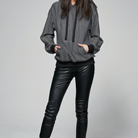 Louna Hoodie Schwarzblau