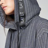 Louna Hoodie Schwarzblau