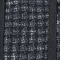 Zoe Bouclé Hoodie Dark Blue