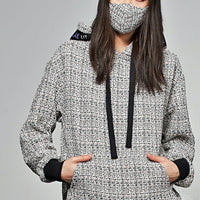 Lola Bouclé Hoodie Beige
