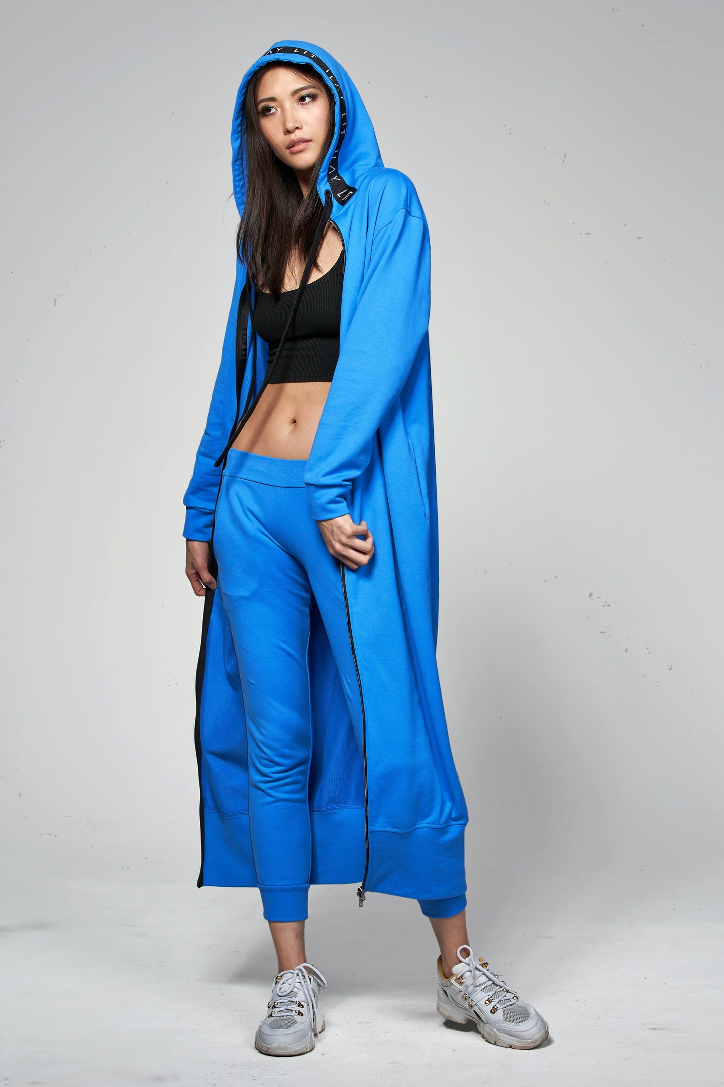 Hoodie Coat Long