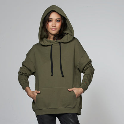 Ray  Hoodie Olive