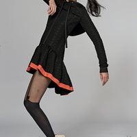 Foxy Black O Dress