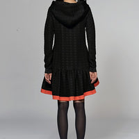 Foxy Black O Dress