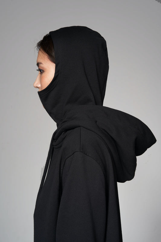 Ike Face Mask Hoodie- Lit