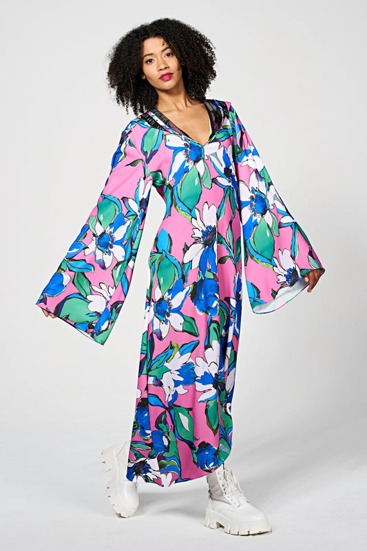 Melody Flower Dress - Pink