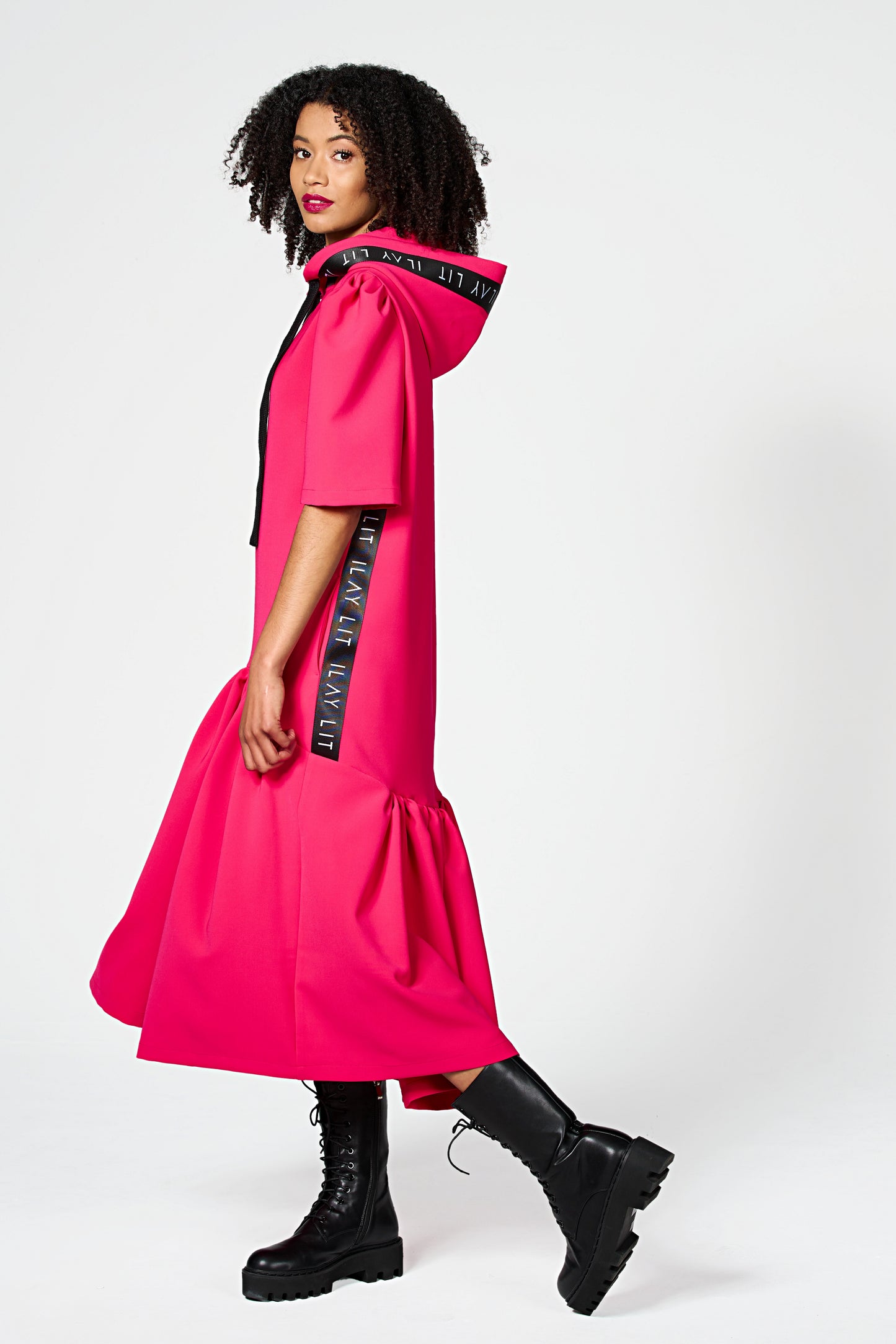 24/ 7 Hoodie Dress