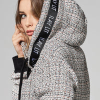 Lola Bouclé Hoodie Beige