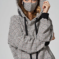 Lola Bouclé Hoodie Beige