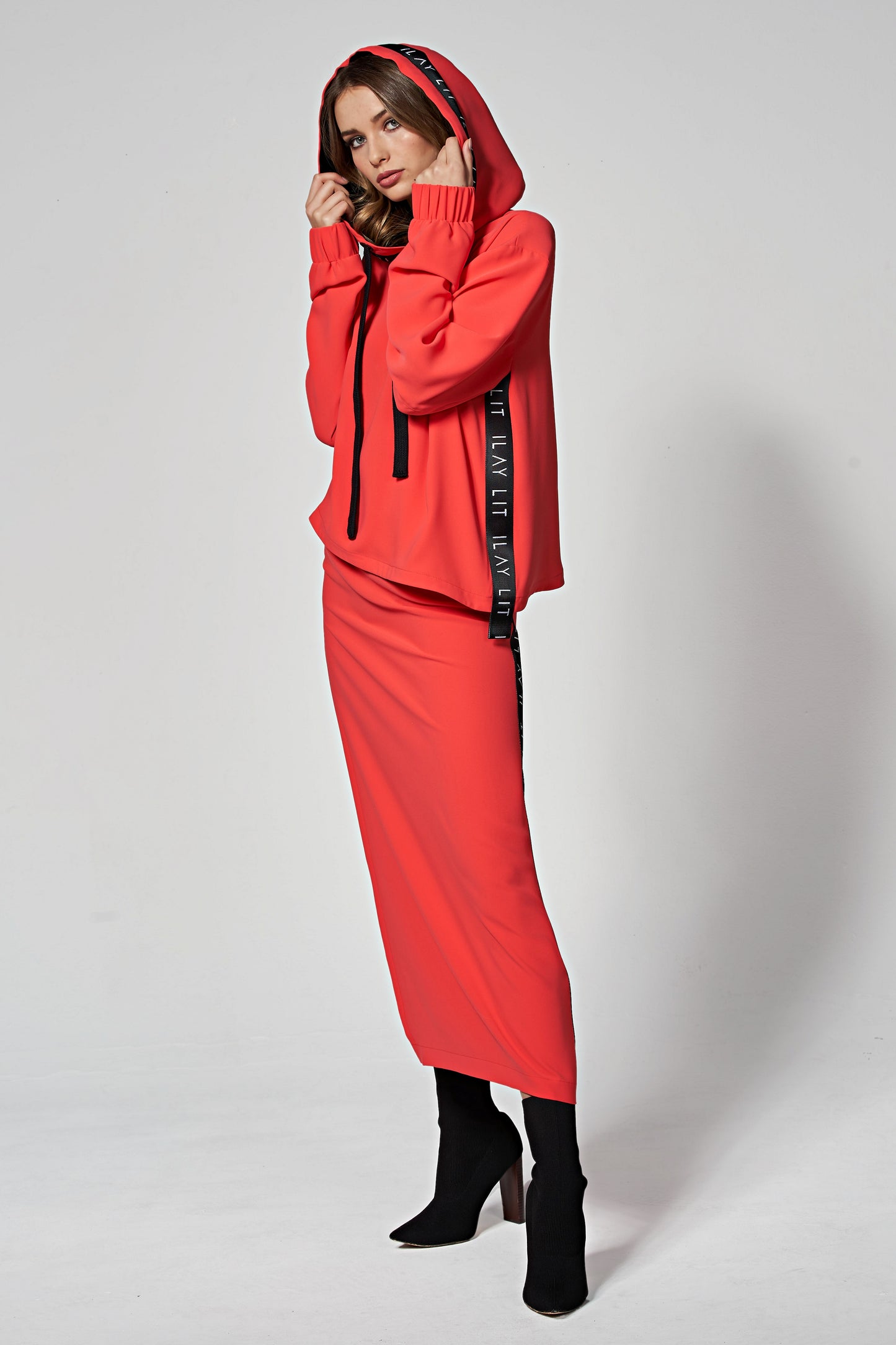 Dawn Hoodie Coral