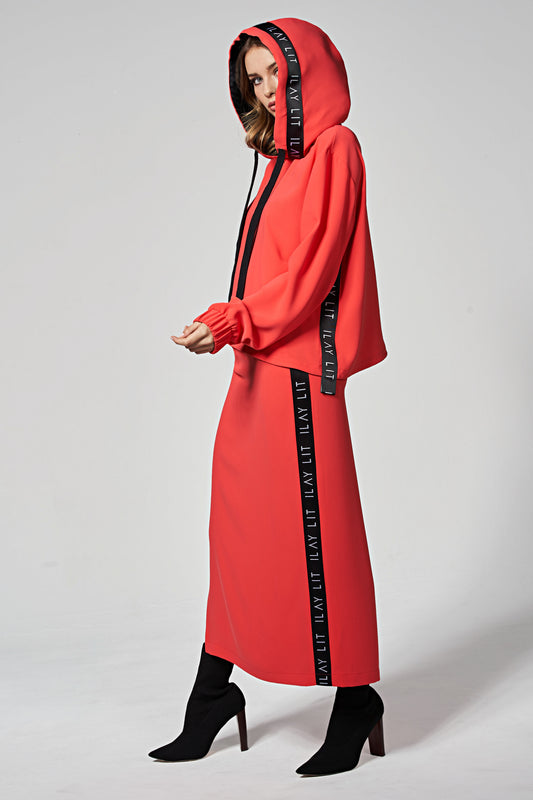 Dawn Skirt Coral
