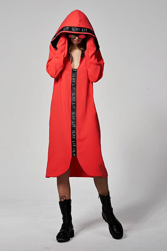 Dawn Dress Coral