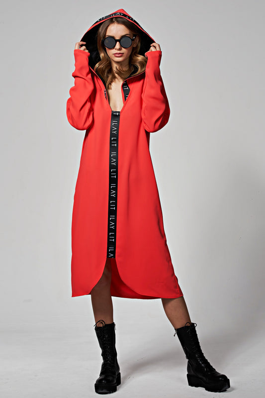 Dawn Dress Coral