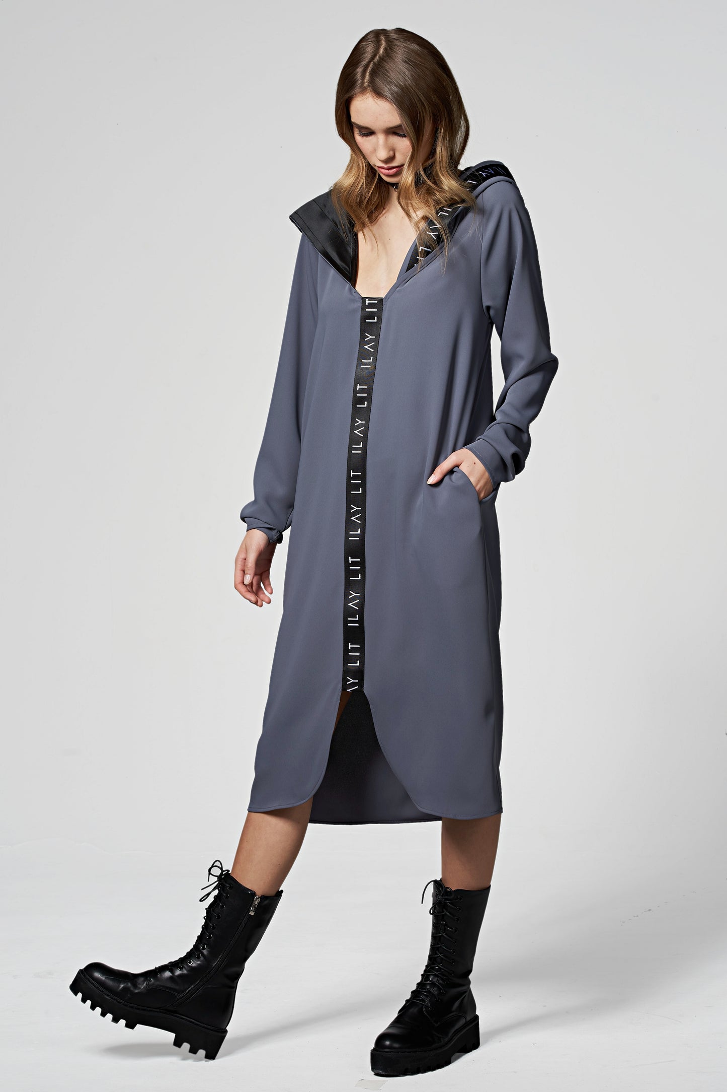 Dawn Dress Grey