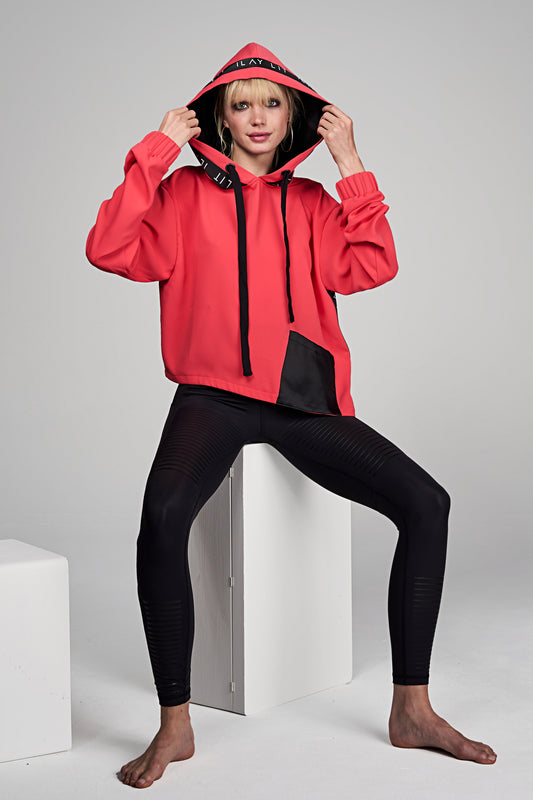 Dawn Hoodie Coral