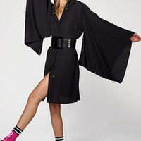 Violet - Kimono Black Short