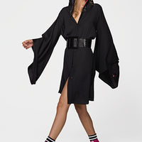 Violet - Kimono Black Short