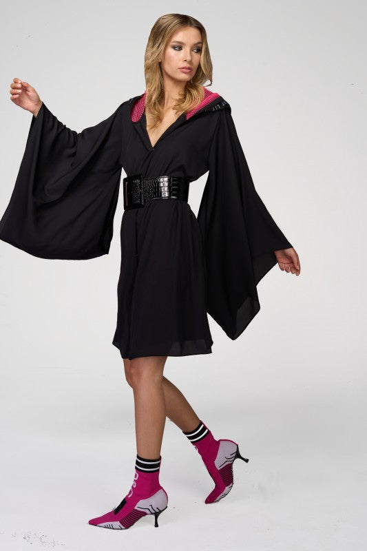 Violet - Kimono Black Short