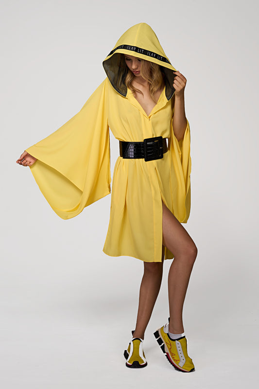 Violet - Kimono Yellow Short