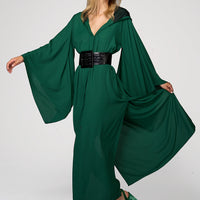 Violet- Kimono Flash Green
