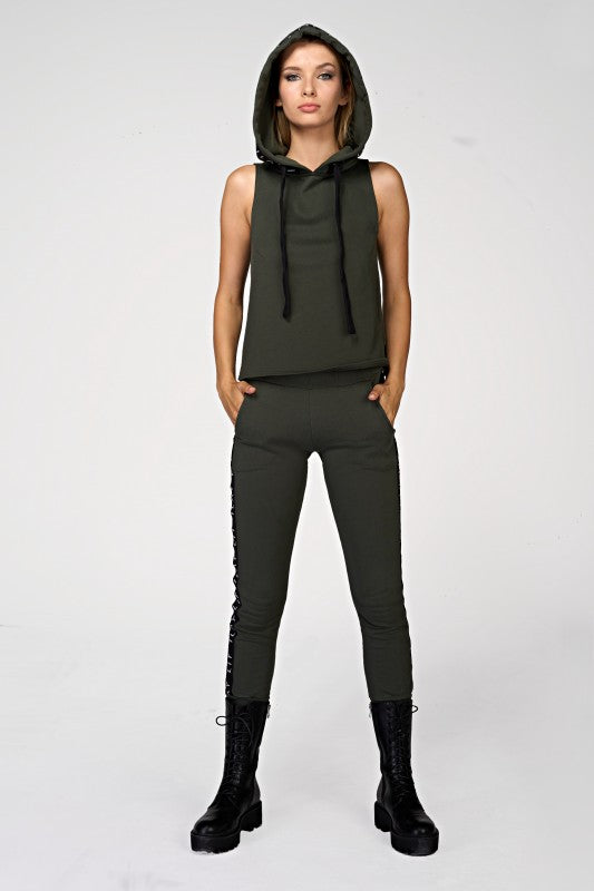 Holy Sleeveless Hoodie