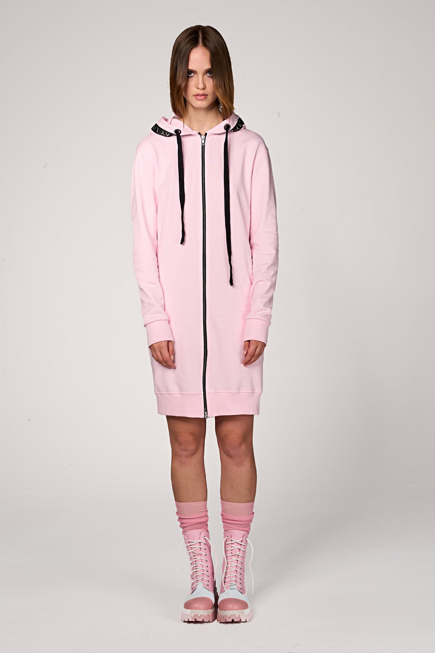 Hoodie Coat Midi