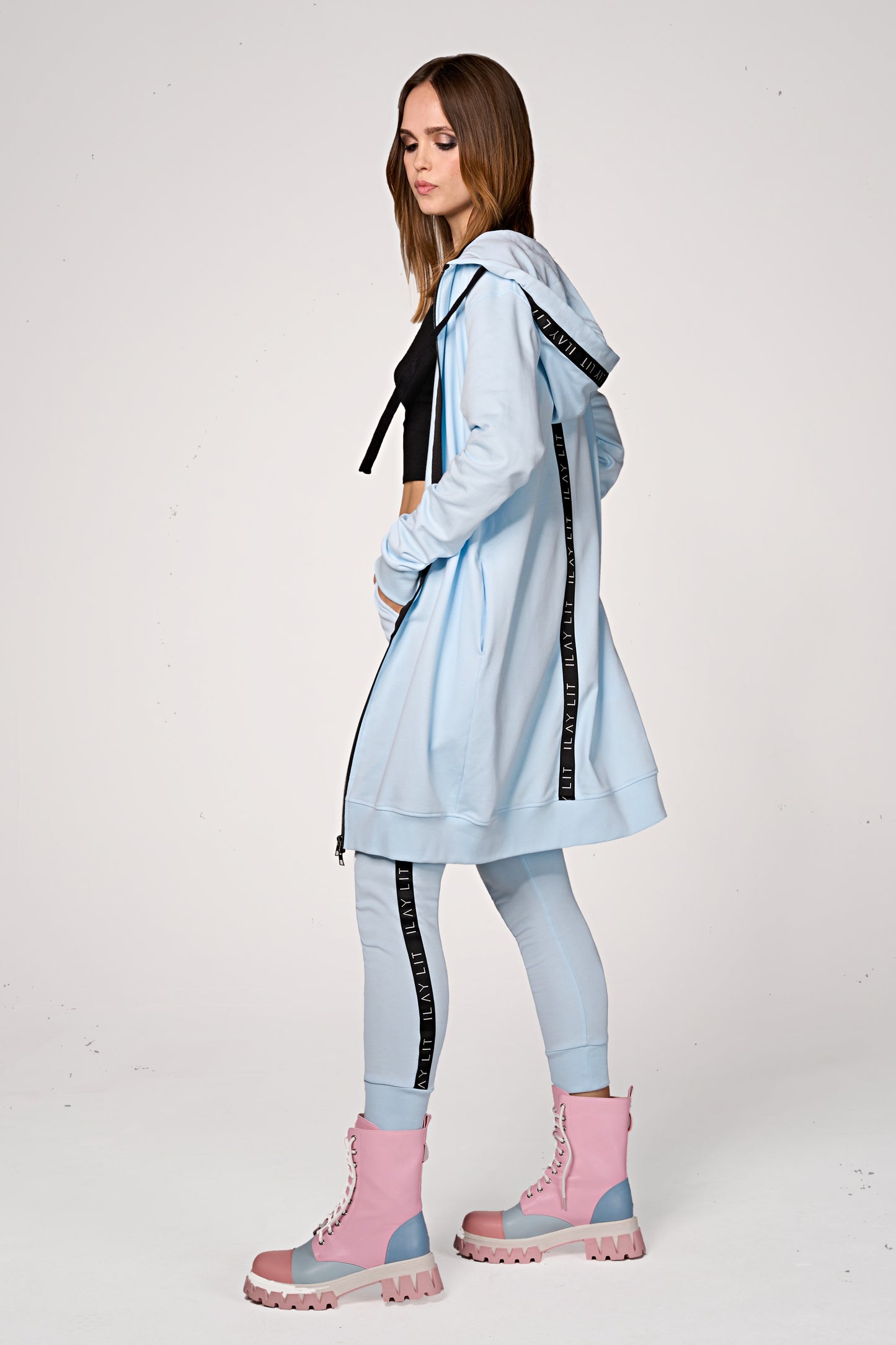 Hoodie Coat Midi