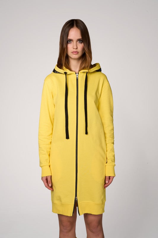 Hoodie Coat Midi
