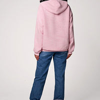 Lima Bouclé Hoodie Rosa
