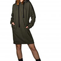 Mona Sweat Dress Olive