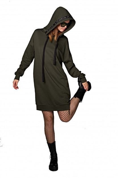 Mona Sweat Dress Olive