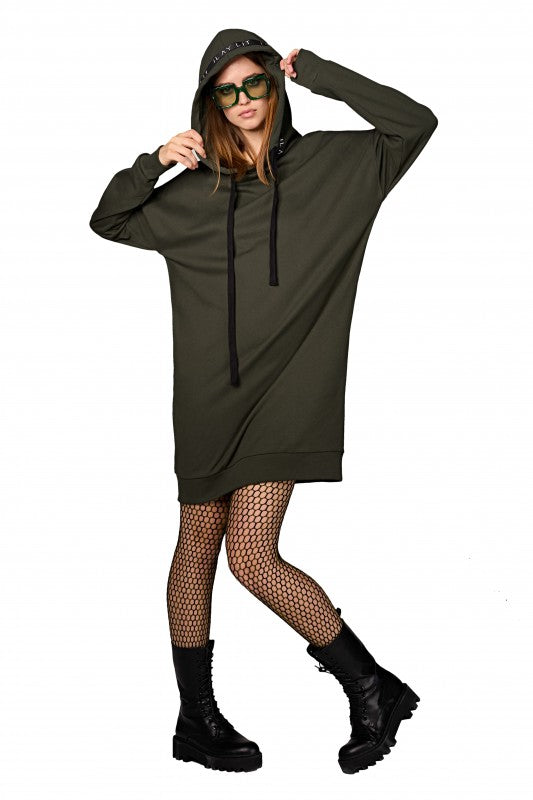 Mona Sweat Dress Olive