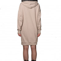 Mona Sweat Dress Taupe