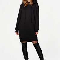 Mona Sweat Dress Black