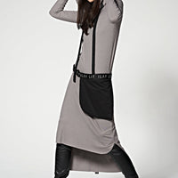 Billy Jersey Dress Taupe