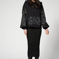 Celine Spitzenhoodie