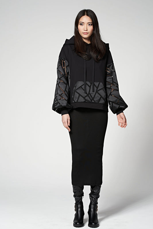 Celine Spitzenhoodie