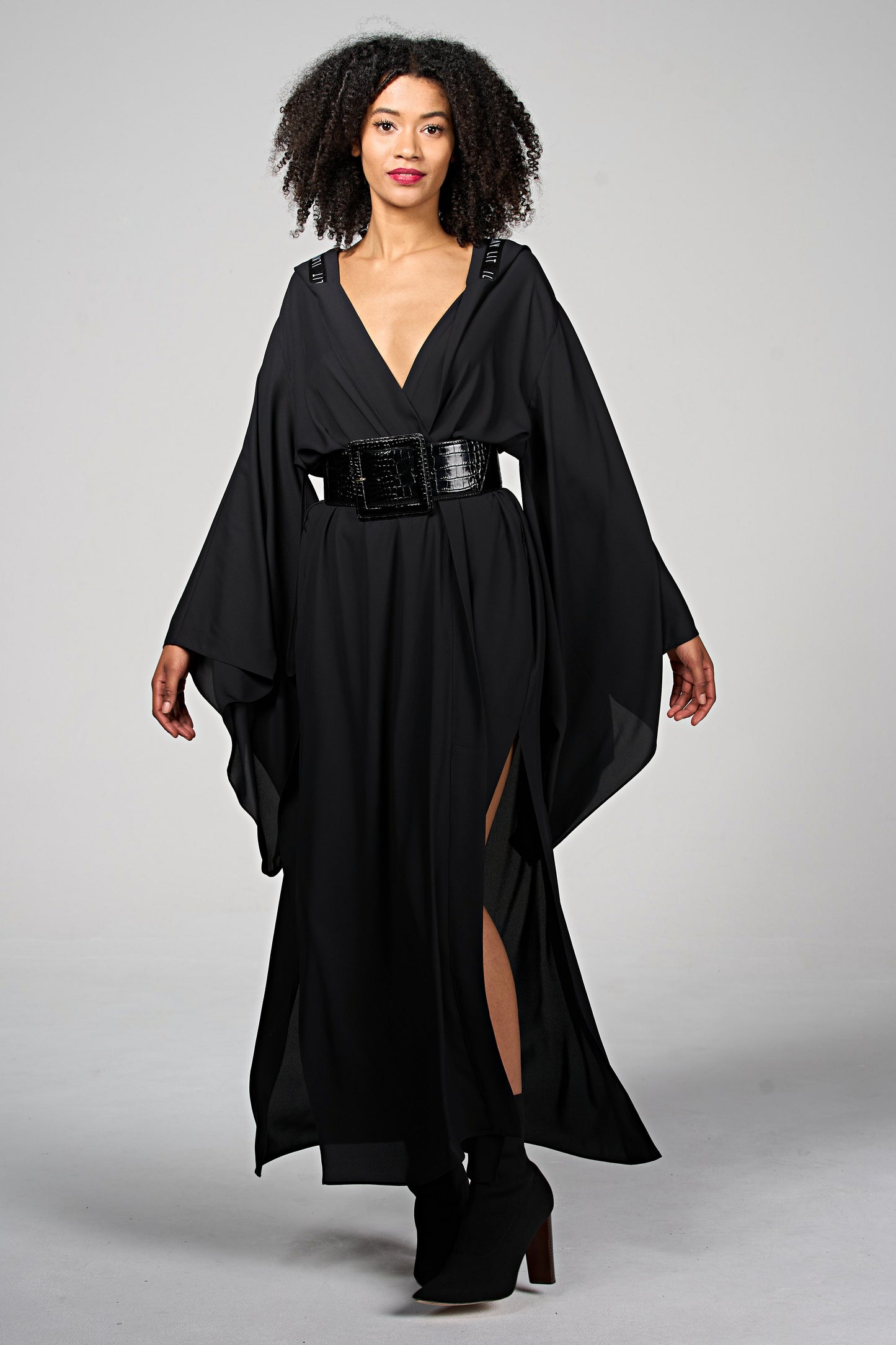 Violet - Kimono Black