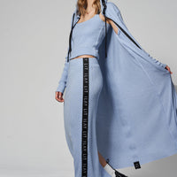 Joy Long Coat Hellblau