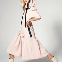 24/7 Hoodie Dress Nude XS Ilaylit
